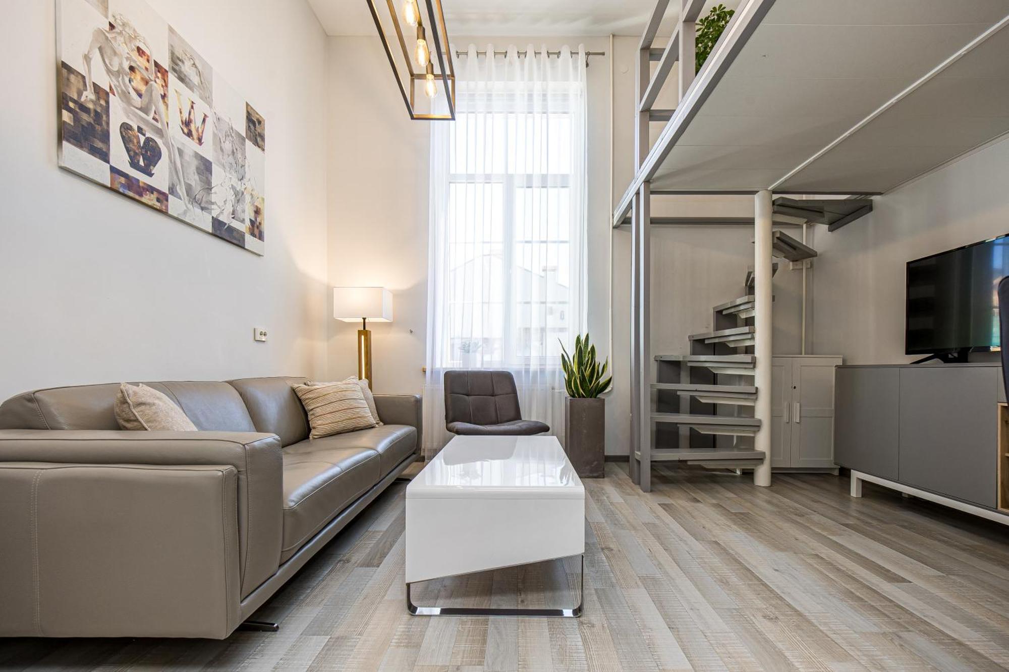 Loft Apartment In Klaipeda Oldtown 外观 照片